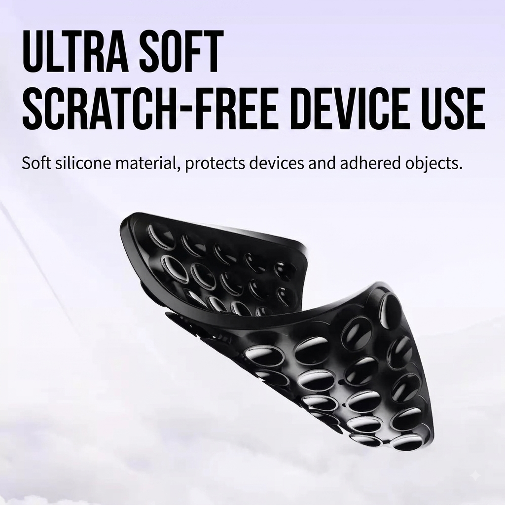 Silicone Suction Magnetic Phone Stand