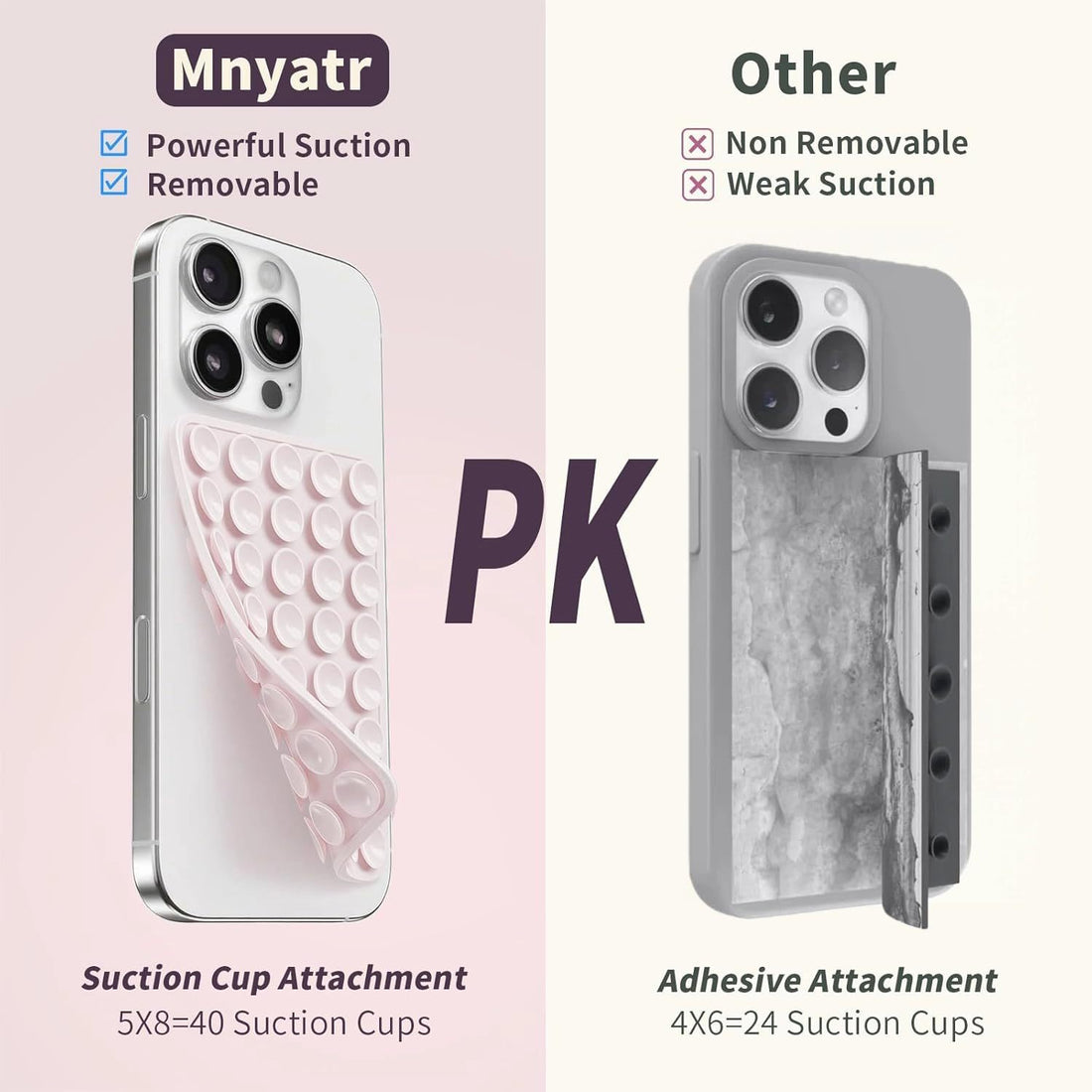 Silicone Suction Magnetic Phone Stand